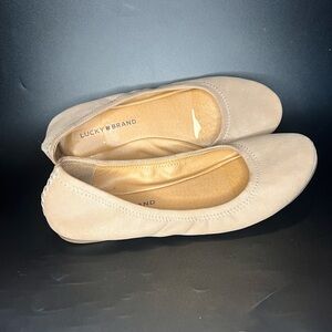 Lucky Brand Nude Flats